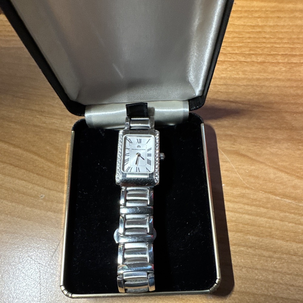 Maurice Lacroix‎ Women's Silver Stainless Steel Watch M10271 Sapphire Crystal